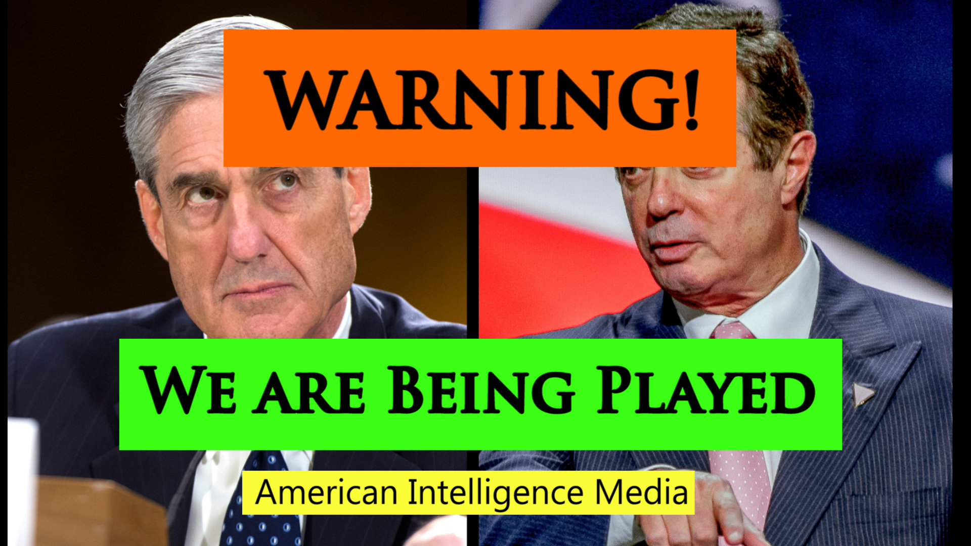 Warning We Are Being Played American Intelligence Media