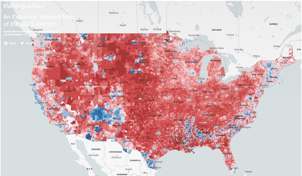 2016 Main Map 2016 election map – American Intelligence Media