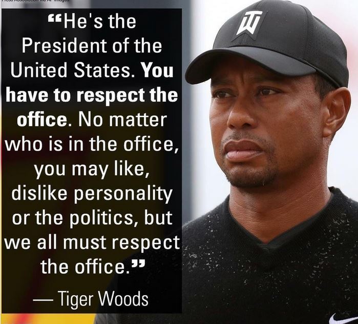 Tiger Woods meme.